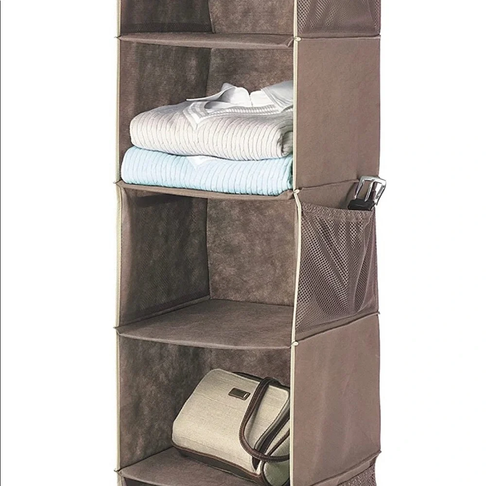 Whitmor Hanging Accessory Shelves Java, New‎